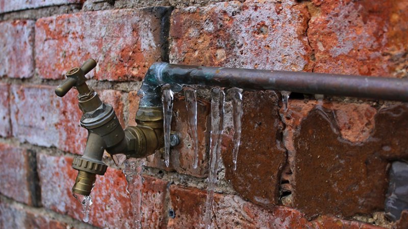 frozen pipes