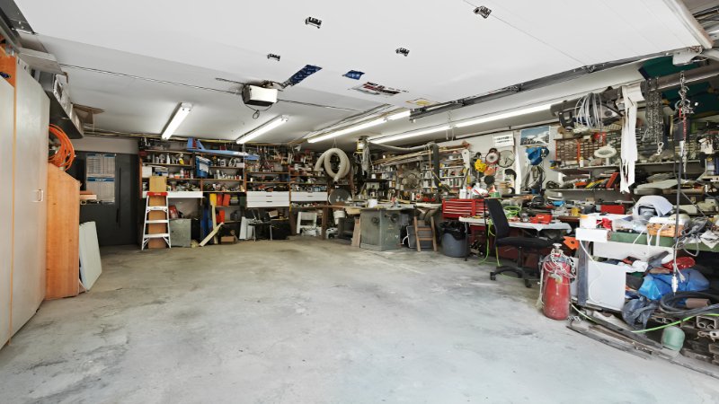 renovated garage