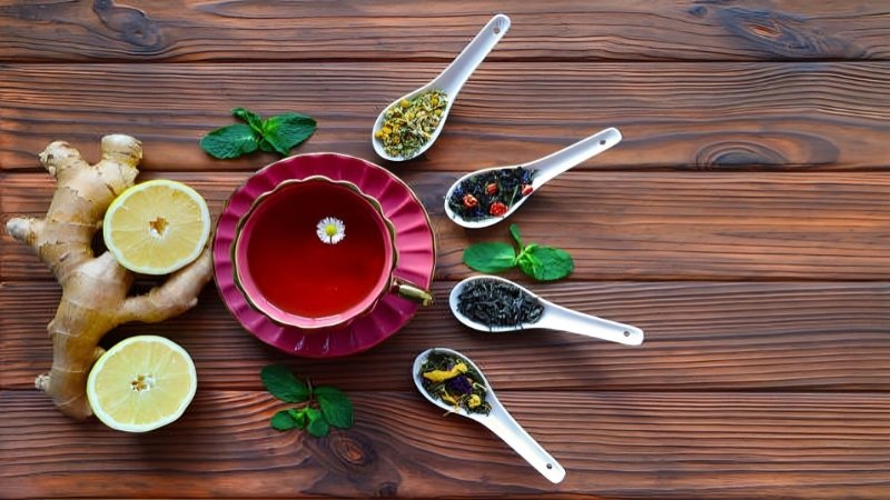 Loose-leaf herbal teas