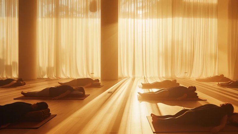 Sound Bath Destin session with singing bowls for meditative relaxation